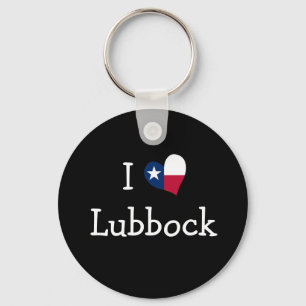 Porte-clés I Love Lubbock Texas
