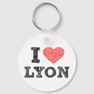 Porte-clés I Love Lyon