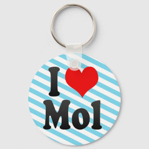 Porte-clés I Love Mol, Belgium