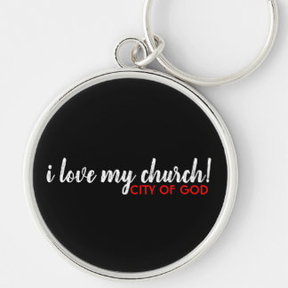 Porte-clés i Love my Church Porte - clé