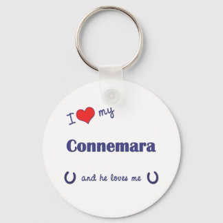 Porte-clés I Love My Connemara (Homme Pony)