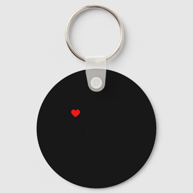 Porte-clés I Love My Hot Black Wife  (Recto)