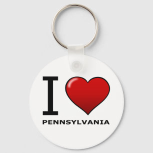 PORTE-CLÉS I LOVE PENNSYLVANIA