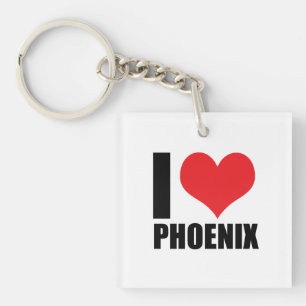 Porte-clés I love Phoenix