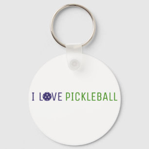 Porte-clés I Love Pickleball Porte - clé