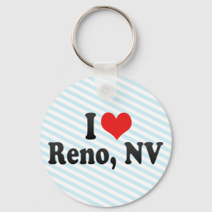 Porte-clés I Love Reno, NV