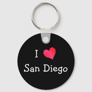 Porte-clés I Love San Diego