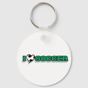 Porte-clés I Love Soccer