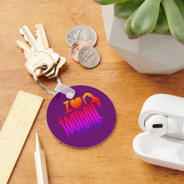 Porte-clés I Love WTF  (Bureau)