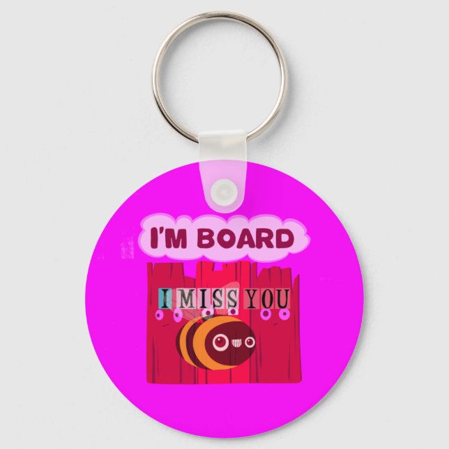 Porte-clés I Miss You I (Recto)