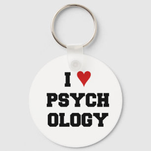 PORTE-CLÉS I ♥ PSYCHOLOGY