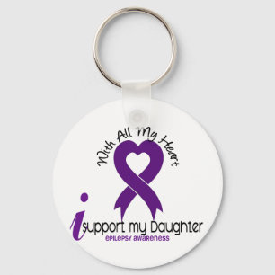 Porte-clés I Support My Daughter Epilepsy