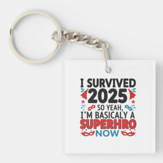Porte-clés I Survived 2025 - Superhero