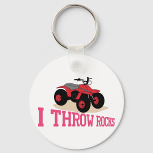 Porte-clés I Throw Rocks