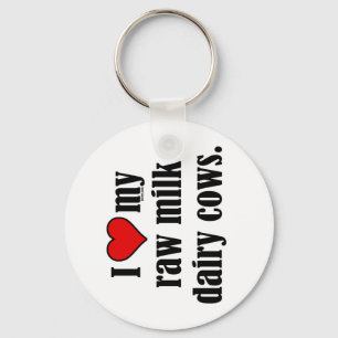 Porte-clés I vaches à coeur