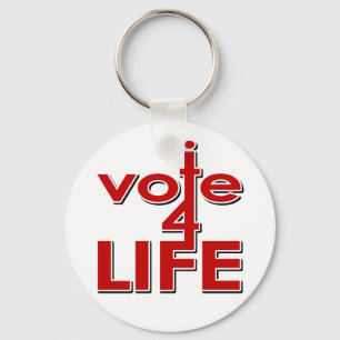 Porte-clés I Vote For Life