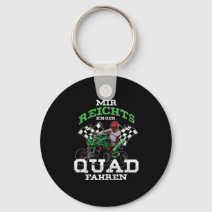 Porte-clés Ich Geh Quad Fahren Quadfahrer Quads