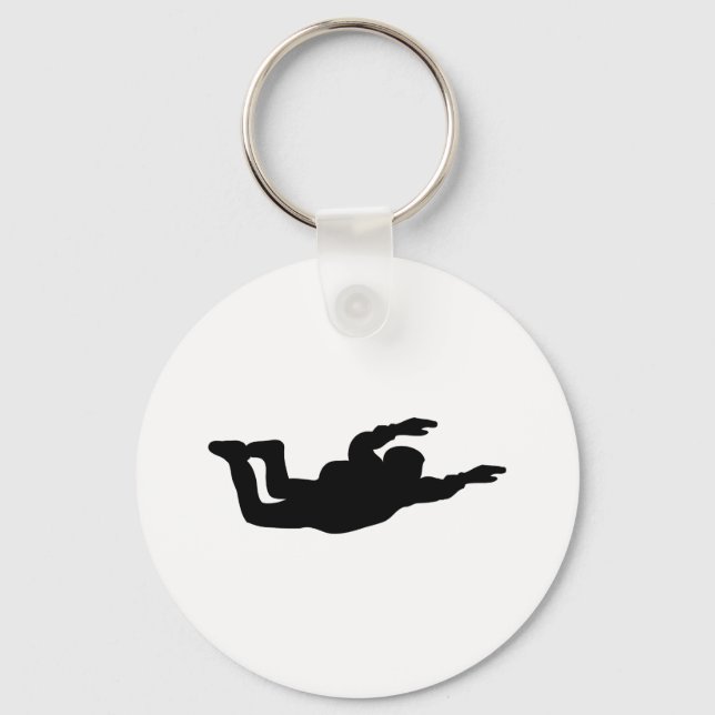Porte-clés icône skydiver (Recto)