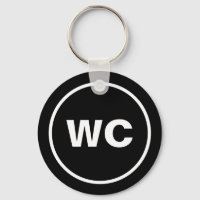 Icône WC porte - clé pour toilettes