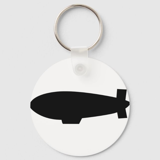 Porte-clés icône zeppelin (Recto)