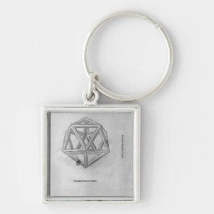 Porte-clés Icosahedron, de 'De Divina Proportione'