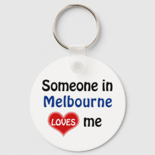 Porte-clés Iemand à Melbourne houdt van me
