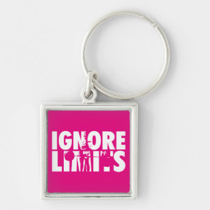 Porte-clés IGNORE LIMITS - Motivation pour l'haltérophilie de