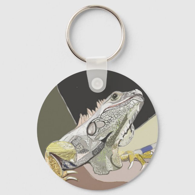 Porte-clés Iguane (Recto)