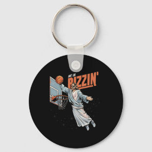 Porte-clés Il Est Rizzin Bysketbyll Jour de Match de Pâques