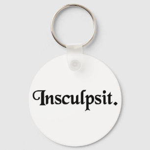 Porte-clés Il l'a gravé.