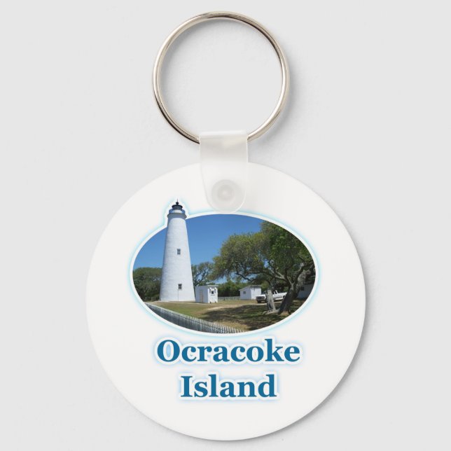 Porte-clés Île d'Ocracoke, Caroline du Nord (Recto)
