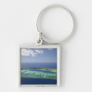Porte-clés Île Mana et récif de corail, îles Mamanuca