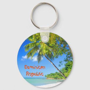 Porte-clés Île tropicale en République Dominicaine