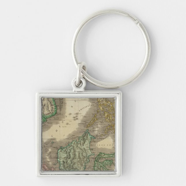 Porte-clés Îles E. Inde (Devant)