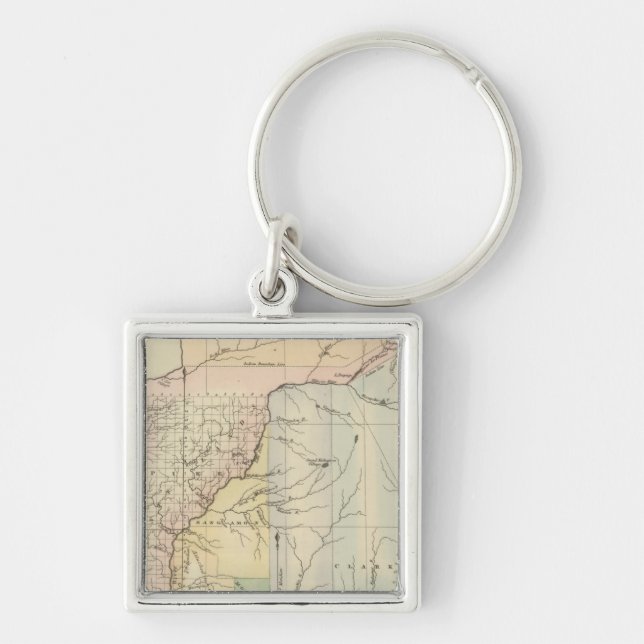 Porte-clés Illinois 4 (Devant)