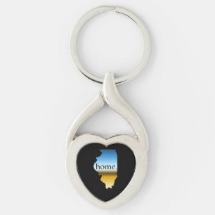 Porte-clés Illinois Home Horizon