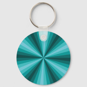 Porte-clés Illusion optique Porte - clé Aqua