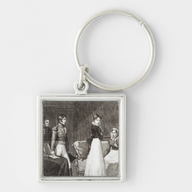 Porte-clés illustration de "La Famille Elliot (Devant)