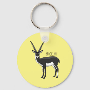 Porte-clés Illustration de l'antilope Blackbuck