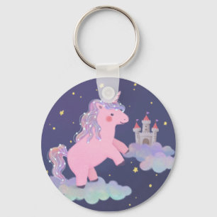 Porte-clés Illustration de l'Imaginaire du rêve de Unicorn