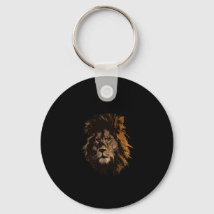 Porte-clés Illustration de Lion Sigma que Lion n'efface pas