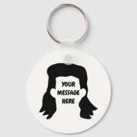 Illustration de Mullet de message personnalisé amu