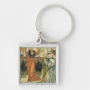 Porte-clés Illustration du nain jaune, première édition