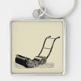 Porte-clés ILLUSTRATION vintage British Lawn Mower Porte - cl