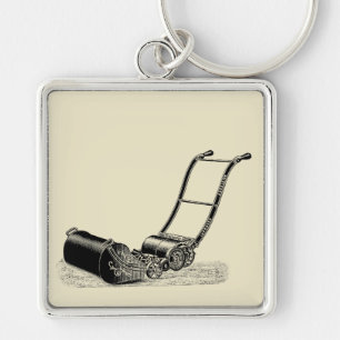Porte-clés ILLUSTRATION vintage British Lawn Mower Porte - cl