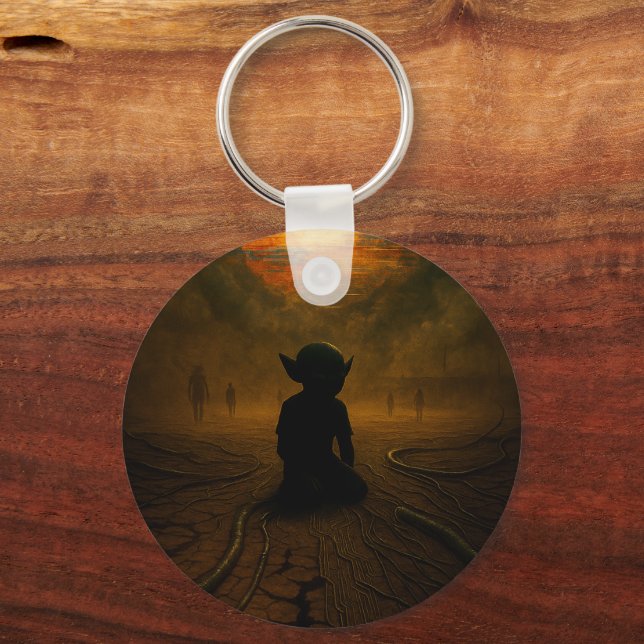 Porte-clés Ils sont venus pendant que le Soleil fonçait (Recto)