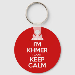 Porte-clés I'm Khmer I Can't Keep Calm