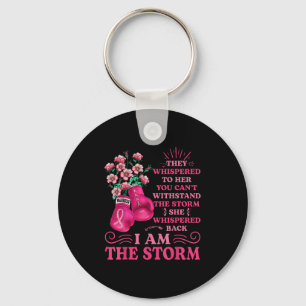 Porte-clés Im Le Guerrier De La Boxe De Tempête Pink Ribbon F