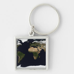 Porte-clés Image mondiale de notre monde