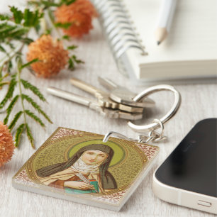 Porte-clés Image unique St. Teresa d'Avila (SNV 27)